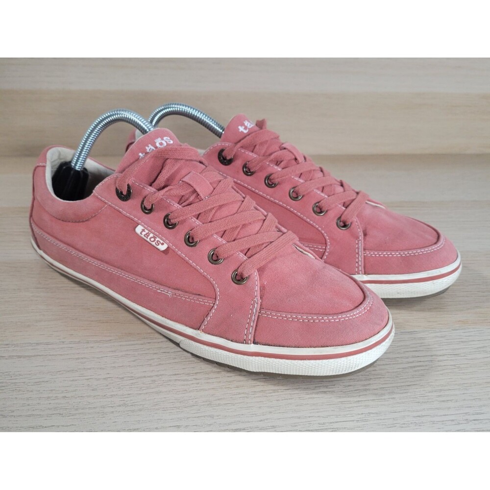 Taos Moc Star 2 Canvas Sneakers Womens 11 Casual Comfort Lace Up Bruschetta